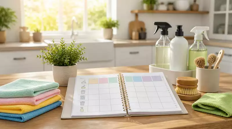Create a Sustainable Cleaning Schedule