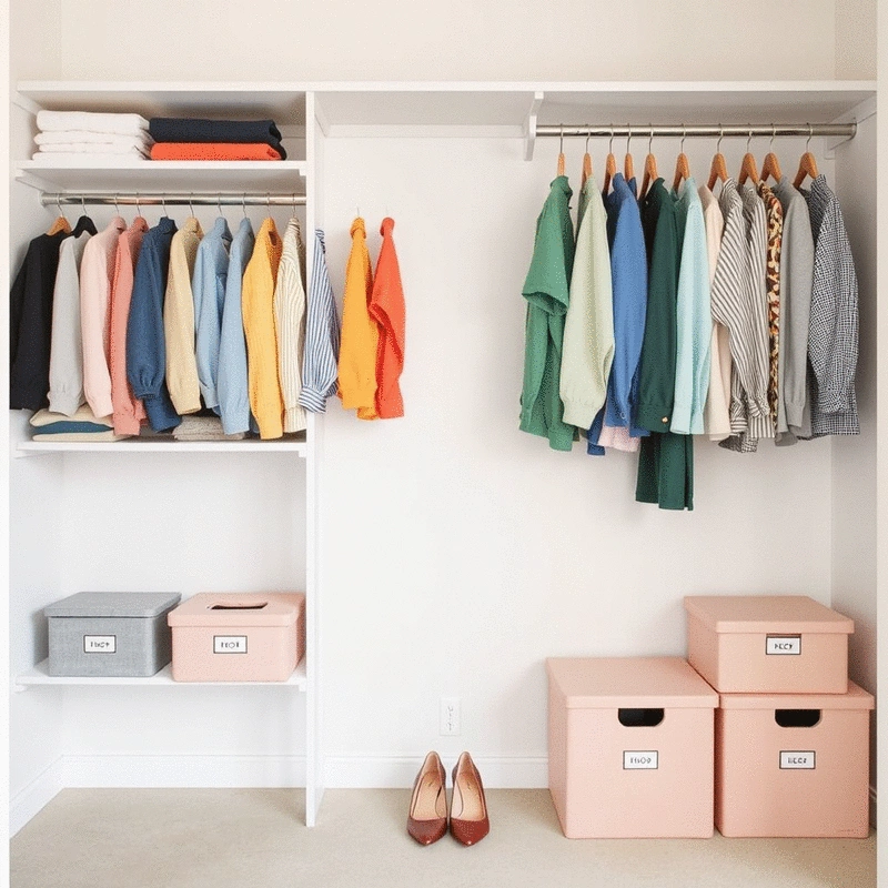ways to simplify your closet and reduce clothing clutter