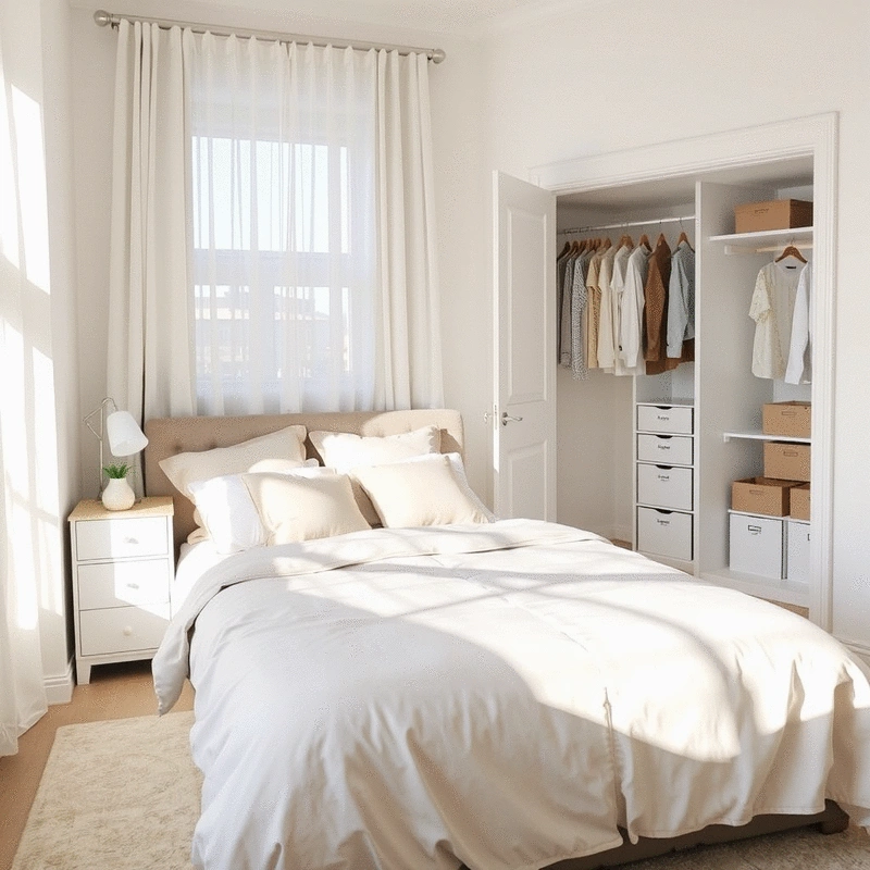 best practices for minimizing bedroom clutter